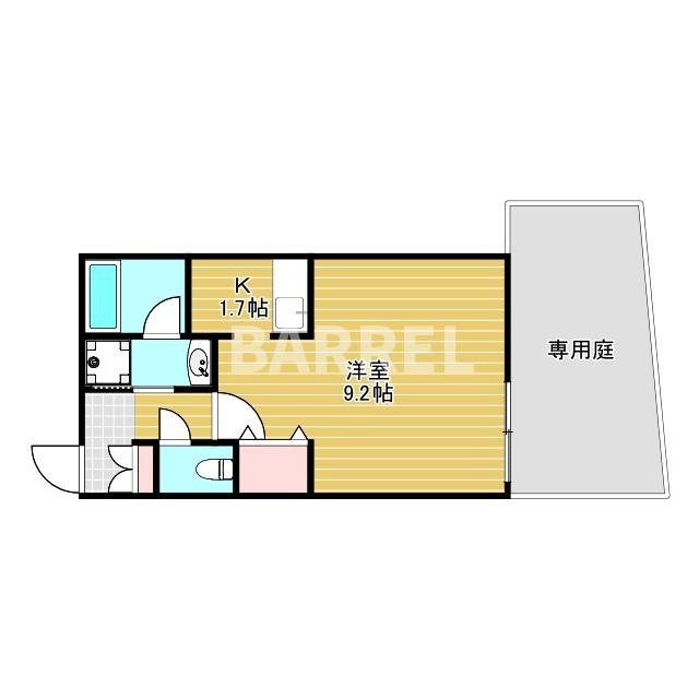 ウェルスクエア池田天神の間取り