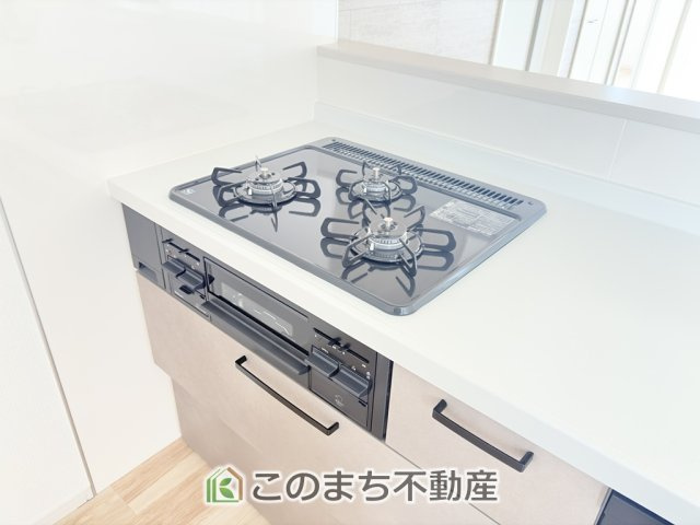 リガーレ宇都宮市宝木本町16期の設備|省エネ仕様の給湯器です☆設定した温度のお湯が出ます！お風呂のお湯はりもボタン１つで自動です♪