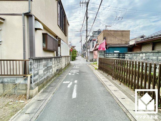 伏見区向島吹田河原町の前面道路含む現地写真|4月24日　現地写真更新