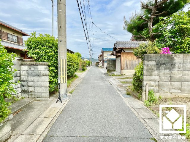 伏見区向島吹田河原町の前面道路含む現地写真|4月24日　現地写真更新