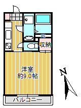 【間取り】 | ペリドットＭＩＫＩ