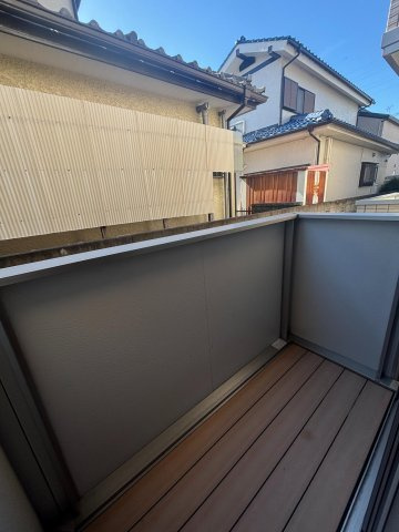 ザーパト・ポーリェのバルコニー
