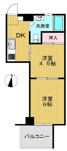グランドハイム保谷の間取り