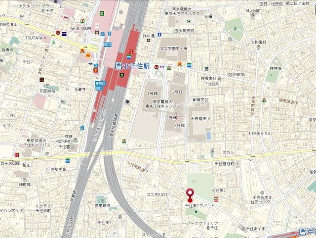 メゾン　グレイスⅡの地図|★案内図★
