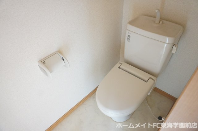 熊本市東区小山２丁目のアパートのトイレ