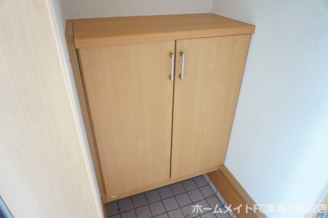 熊本市東区小山２丁目のアパートの収納