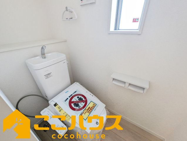 宜野湾市上原第1　新築戸建て　全4棟　6号棟のトイレ|2階トイレ