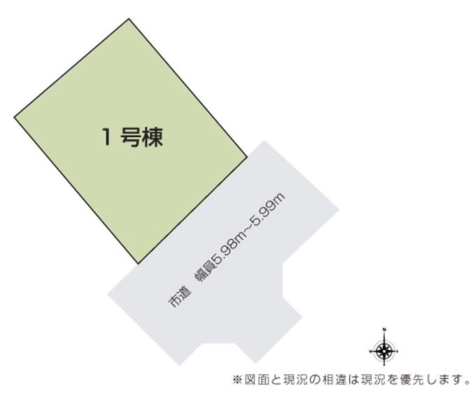 [新築住宅] 坂戸市塚越 全1邸の区画図