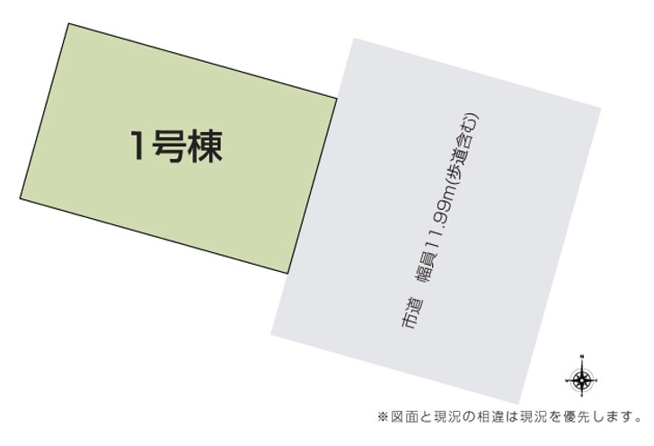 [新築住宅] 熊谷市柿沼 全1邸の区画図