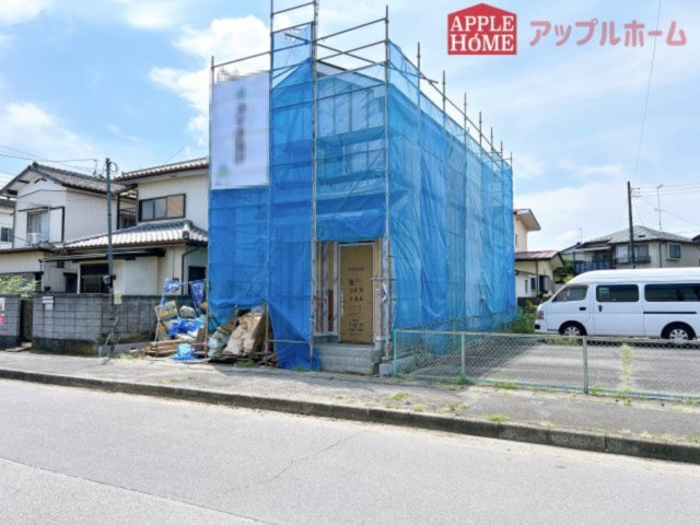 [新築住宅] 熊谷市柿沼 全1邸の前面道路含む現地写真