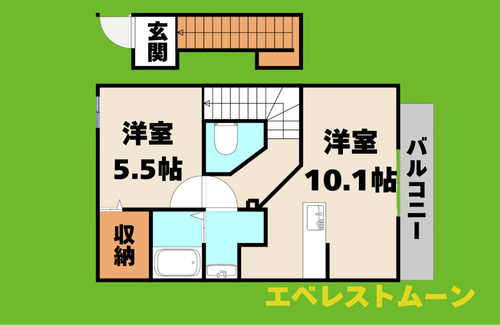 アルカンシエルの間取り