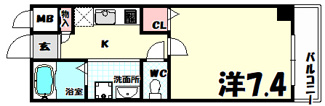 【間取り】 | パラッツォ春日野