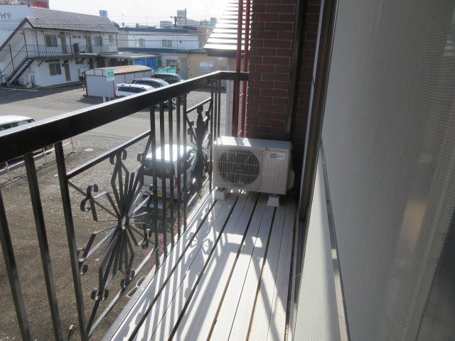 大和コーポのバルコニー