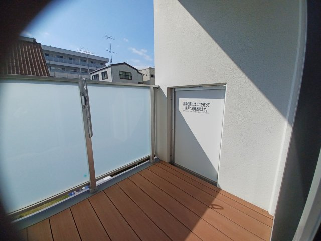 クレヴィスタ大森西のバルコニー