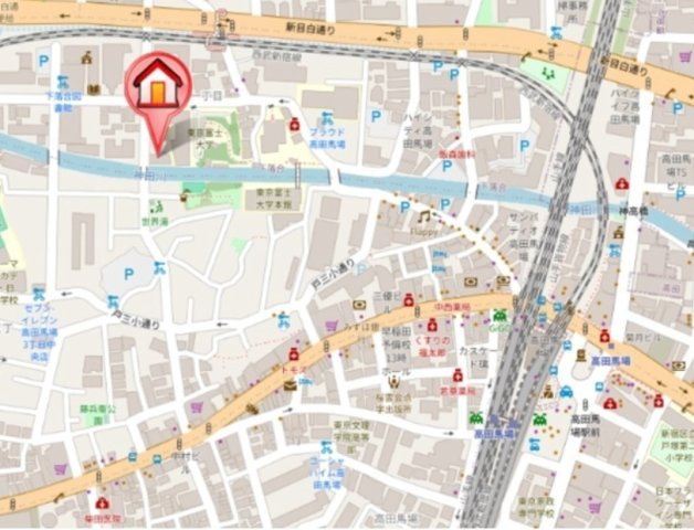 リヴ　アン　フルールの地図