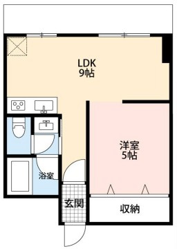 【間取り】 | K51373-衣笠ｸﾞﾘｰﾝﾊｲﾂ
