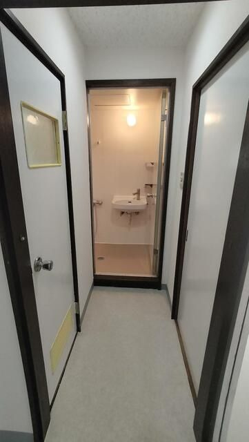 第二つくしマンションＢ棟の玄関