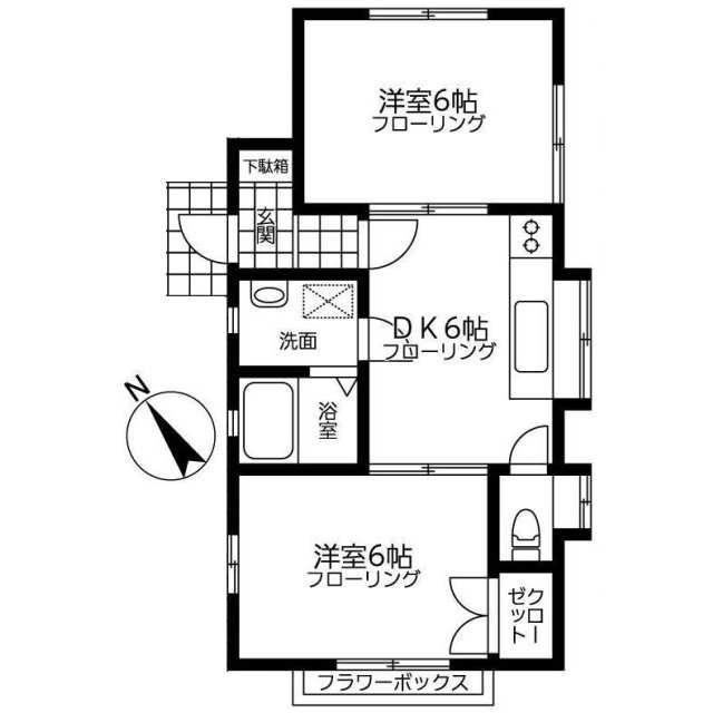 狭山市大字北入曽のアパート