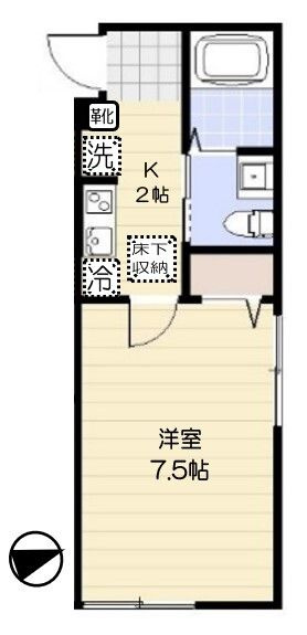 葛飾区お花茶屋２丁目のアパート