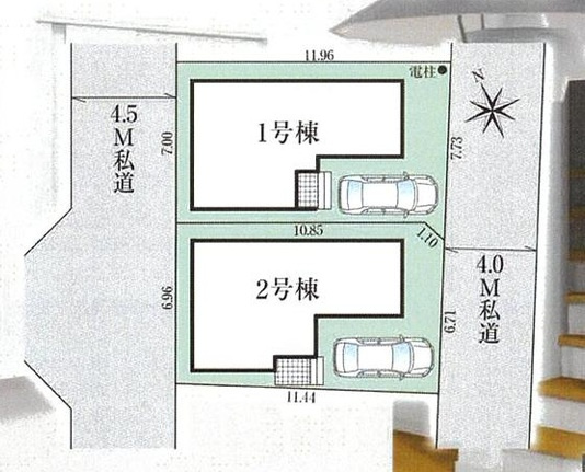 グラファーレ市川市宮久保６丁目２０期の区画図