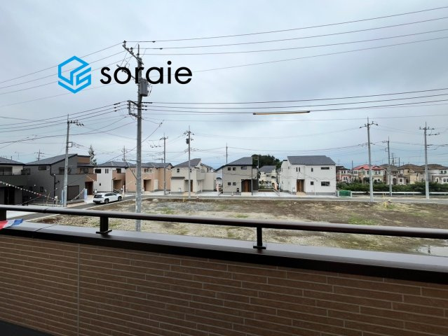 川越市中台全13棟　新築戸建　リーブルガーデンの展望|9/8　撮影