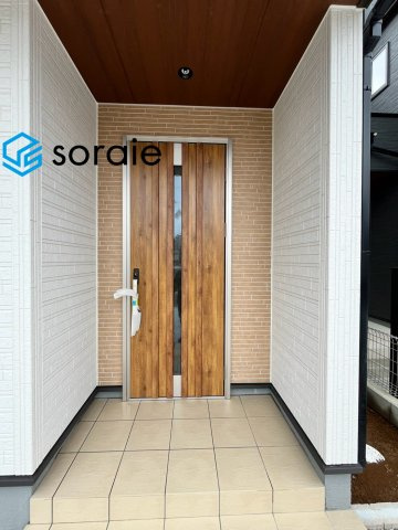 川越市中台全13棟　新築戸建　リーブルガーデンの玄関|9/8　撮影