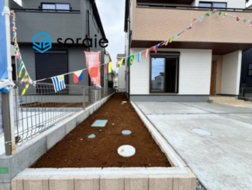 川越市中台全13棟　新築戸建　リーブルガーデンの庭|9/8　撮影