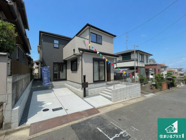 ★29(土)30(日)現地見学可能！★八幡市八幡安居塚　限定1邸の外観|お客様に長く安心して住んでいだだける事にこだわった家づくり！住んでからのアフターサービスにもしっかりと取り組んでいます！