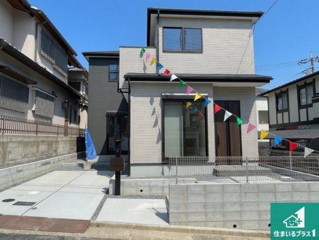 ★29(土)30(日)現地見学可能！★八幡市八幡安居塚　限定1邸の外観|お客様に長く安心して住んでいだだける事にこだわった家づくり！住んでからのアフターサービスにもしっかりと取り組んでいます！