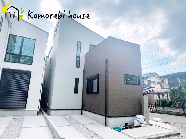 さいたま市北区奈良町079②　新築一戸建て　01の外観|おしゃれな外観です