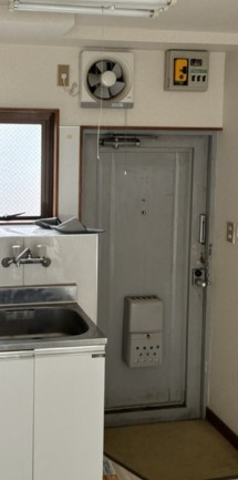 タッソーハイツの玄関