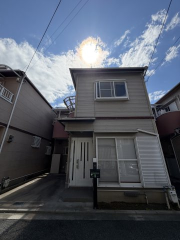 尼崎市東難波町４丁目戸建の外観|リフォーム前　（2026.5.1.現在）