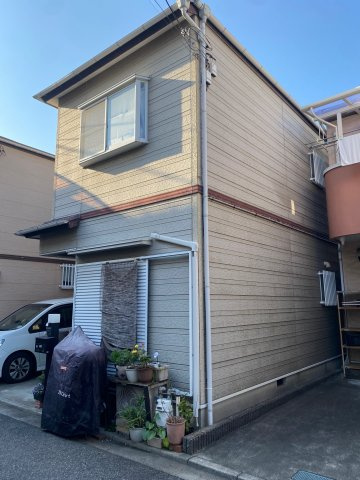 尼崎市東難波町４丁目戸建の外観|リフォーム前（2026.4.23.現在）