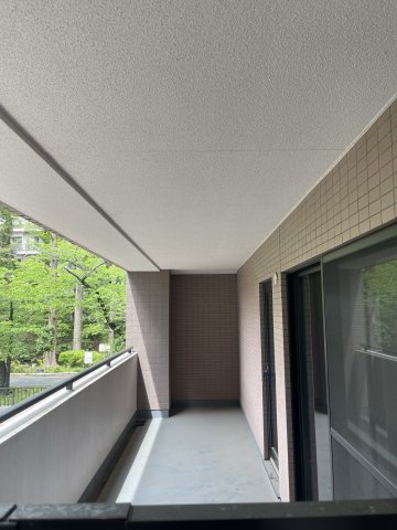 T’s garden東陽町のバルコニー|西側バルコニーは廊下直結の為様々な利用方法ができます。