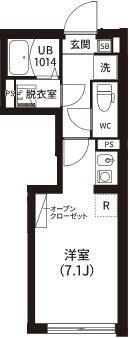 【間取り】 | レピュア南大井レジデンス