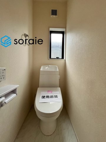 川越市中台全13棟　新築戸建　リーブルガーデンのトイレ|9/8　撮影