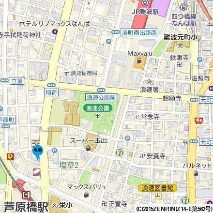 KDXレジデンス難波南の地図