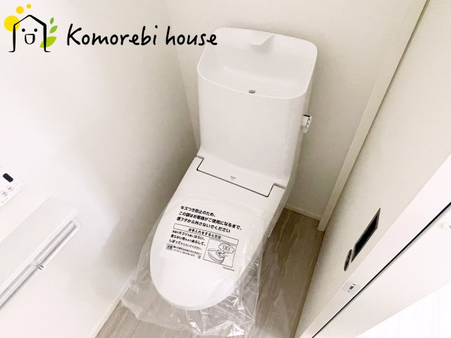 さいたま市北区奈良町079②　新築一戸建て　02のトイレ|シンプルで使いやすいトイレです