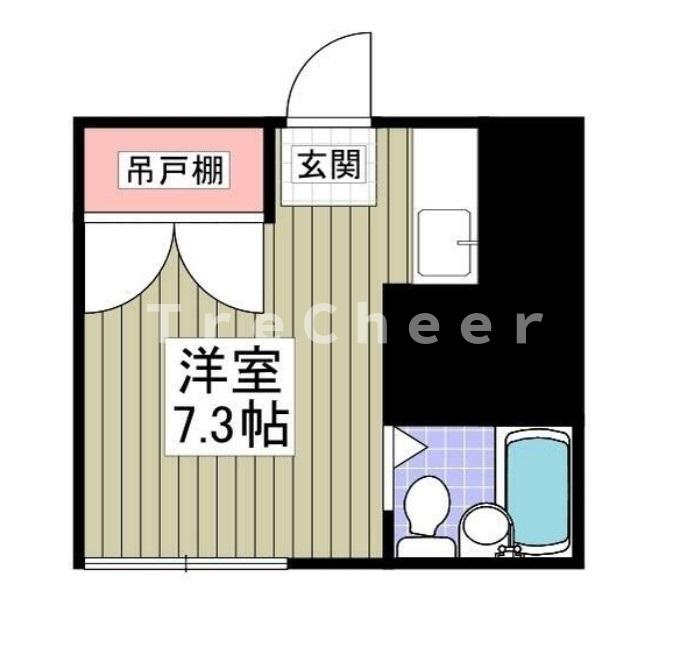 メゾンクレセールの間取り