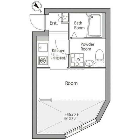 【間取り】 | ｆｏｒｔｉｓｓｉｍｏ　ａｒｔ西六郷