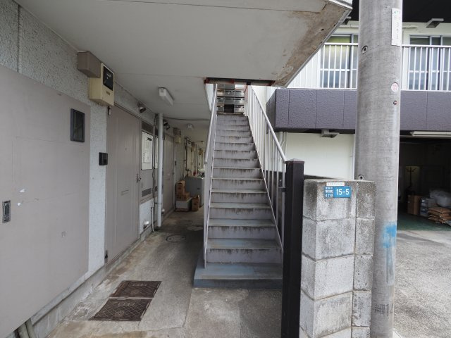 カミキマンションのロビー