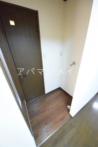 【設備】 | 第二稲荷山ハイツA | 洗濯機置場になります。