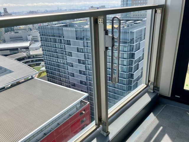 クレッセント川崎タワーのバルコニー