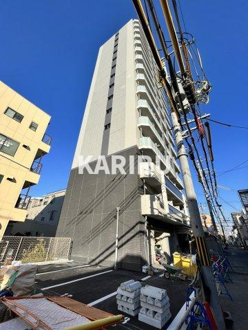 エスリードレジデンス都島デュオの外観|外観は落ち着いています