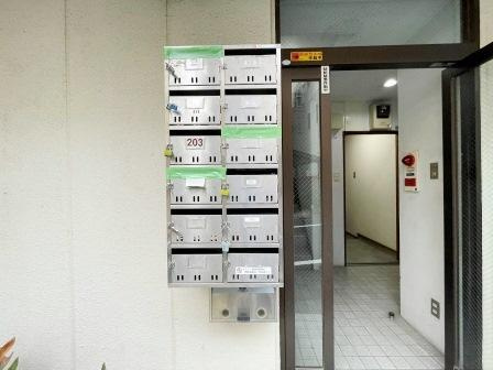 小石川ヒルズのエントランス