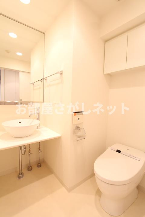 プラウドフラット横浜【おとり物件なし】#学生・社会人にオススメ！初期費用分割払いOK！のトイレ|※参考写真