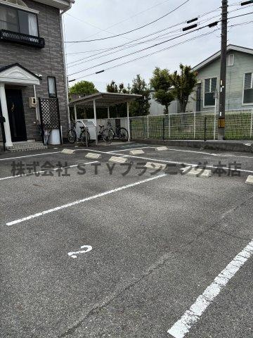 仲介手数料0円！ボナールハイムAの駐車場