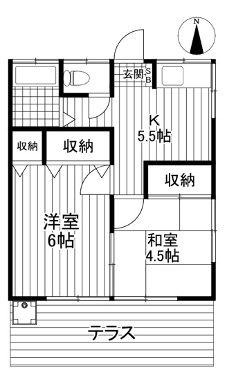 【間取り】 | 富士見荘