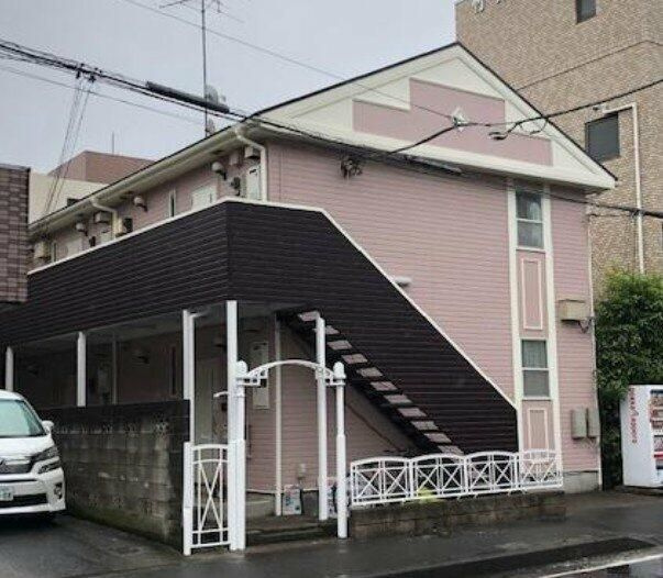 相模原市中央区富士見５丁目のアパートの外観