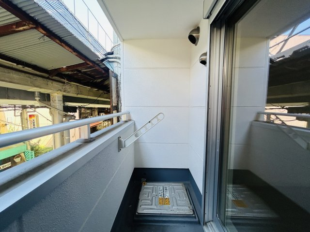 エハコ日暮通のバルコニー